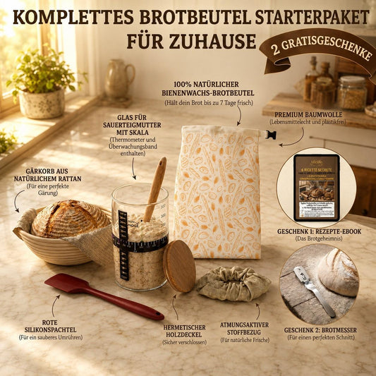 Komplettes Sauerteigkit für Zuhause